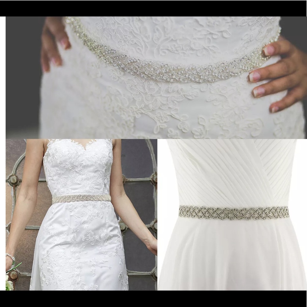 New beautiful rhinestone sash /belt